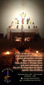 Convite Festa de Exu e Pomba-Gira na casa do Ogum Guerreiro